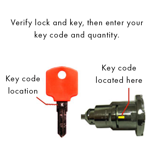 2 Weather Guard Replacement Tool Box Key Cut to Code K750-K799 